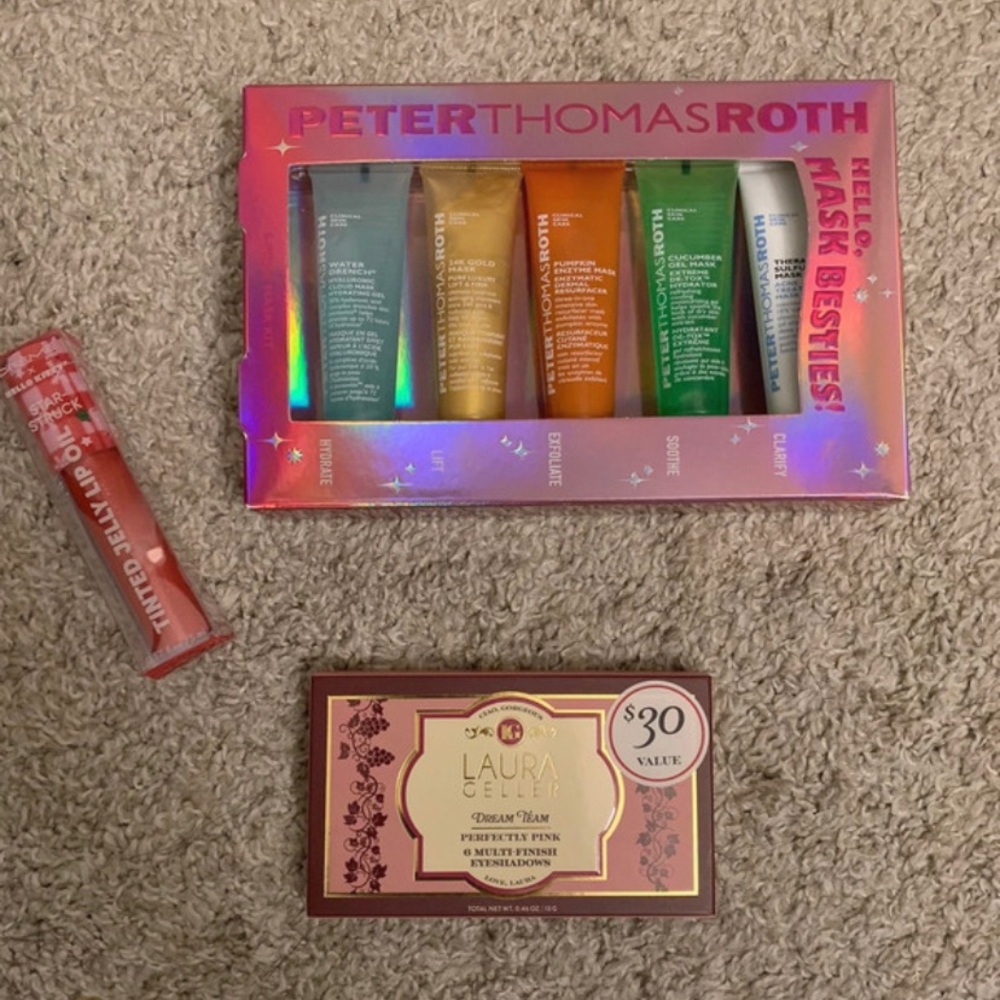 Beauty Bundle Peter Thomas Roth Mask l Laura Geller Crème Shop x Hello Kitty